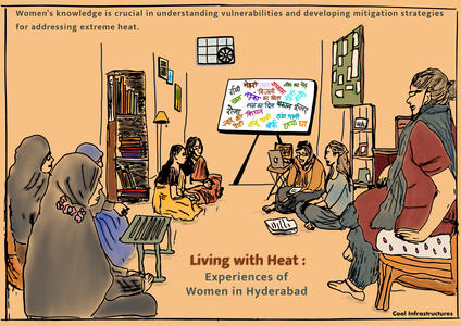 Women and heat (Poster), 2022
